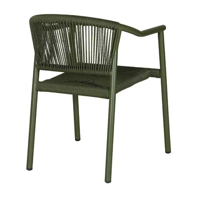 Fauteuil de bistrot NICE - tressage vert