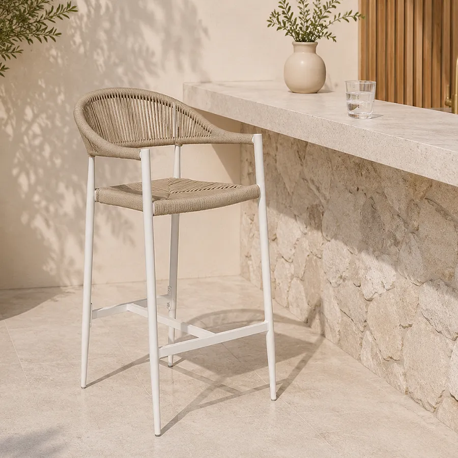 Chaise de bistrot MENTON - tressage