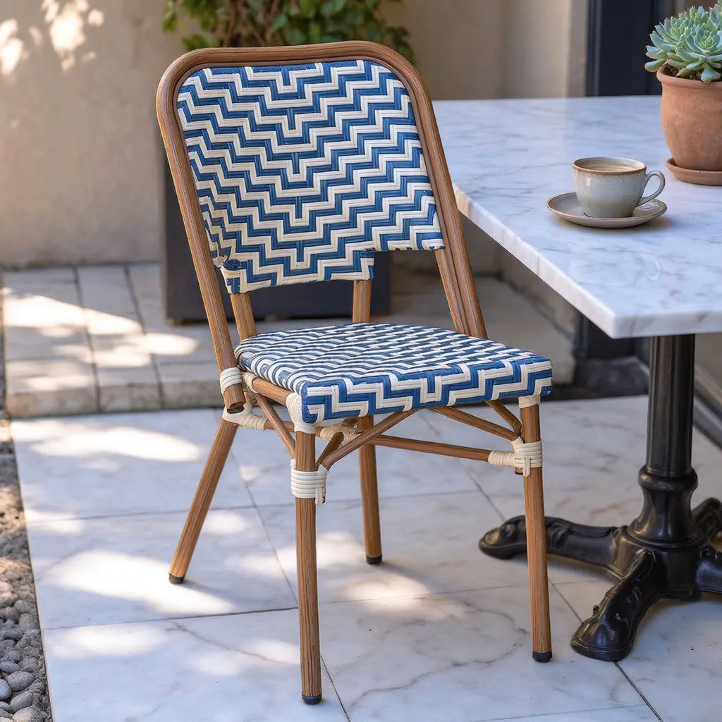 Chaise de bistrot TOLEDO - tressage