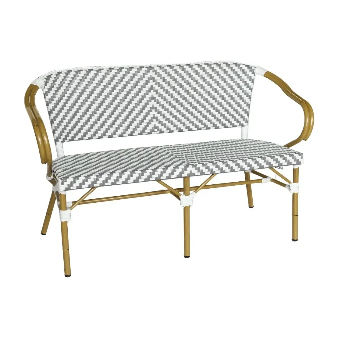 Chaise de bistrot RHODES - tressage