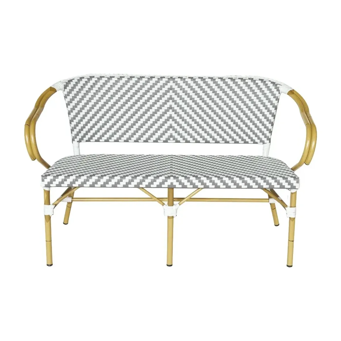 Chaise de bistrot RHODES - tressage