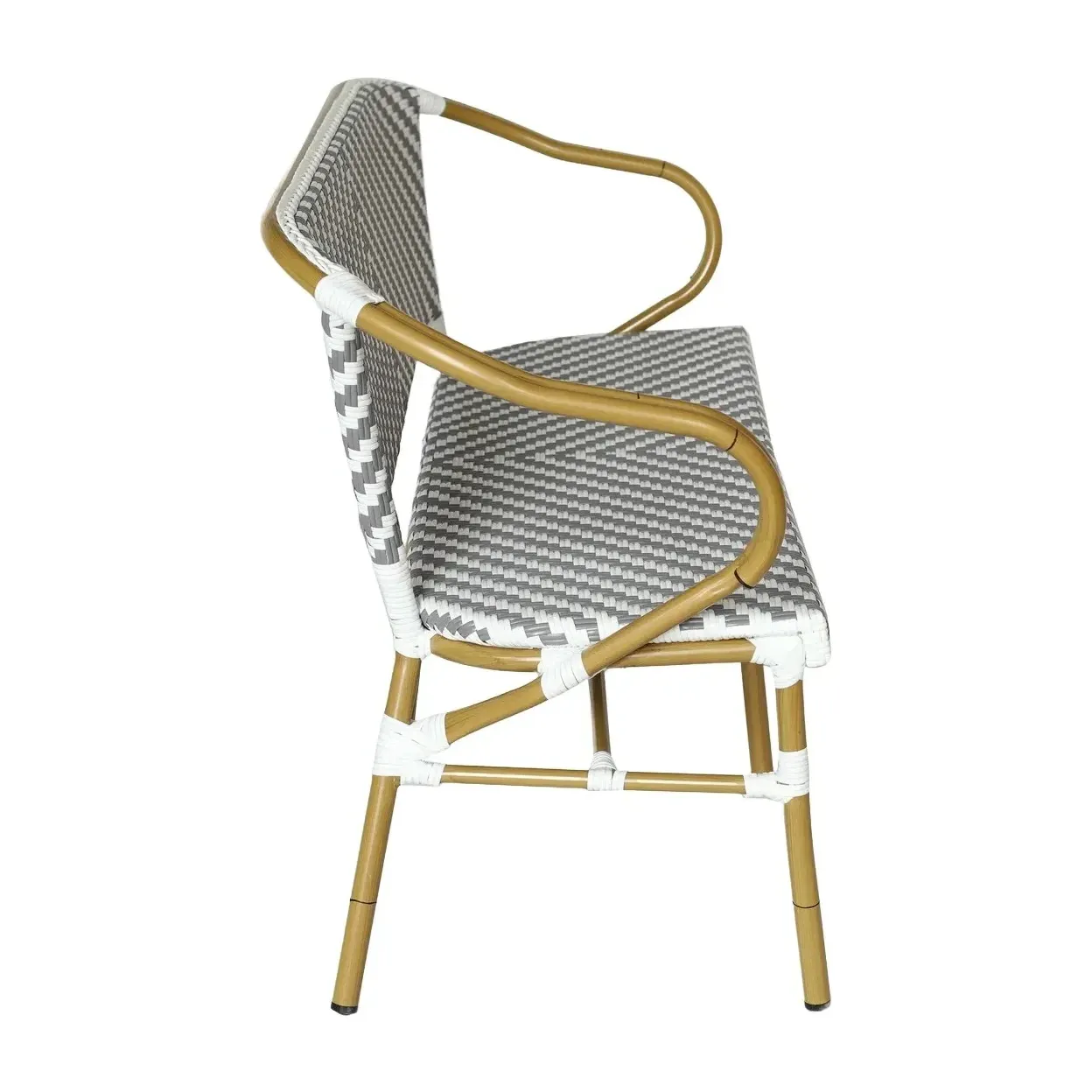Chaise de bistrot RHODES - tressage