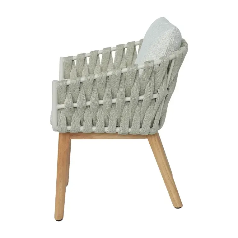 Chaise de terrasse ETRETAT - tressage chêne