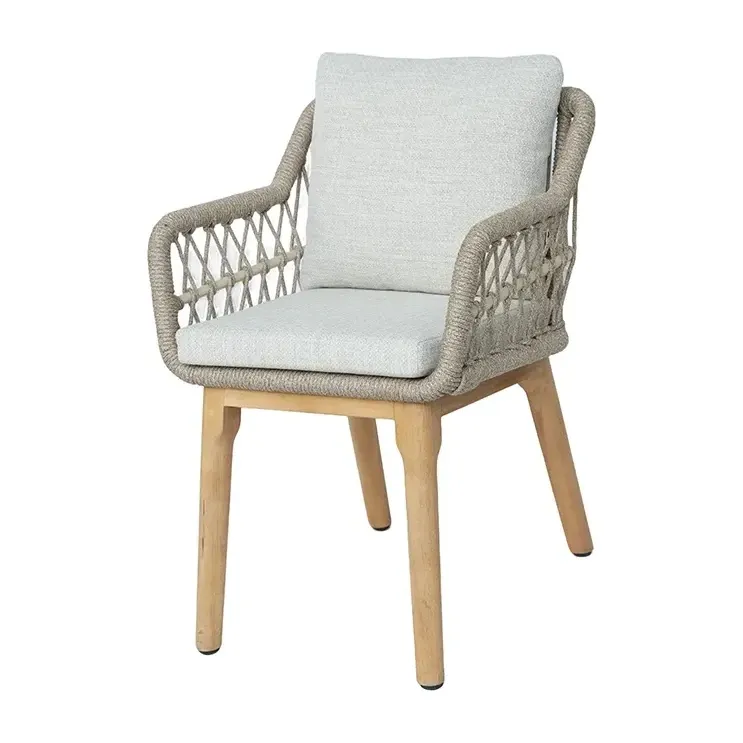 Chaise de terrasse DINARD - tressage chêne