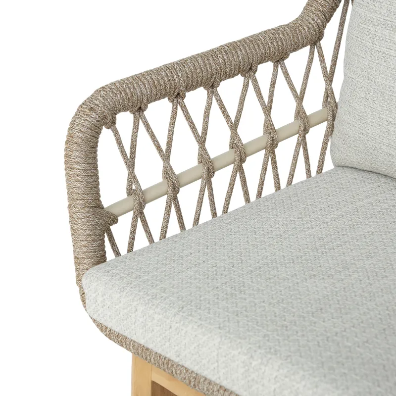 Chaise de terrasse DINARD - tressage chêne