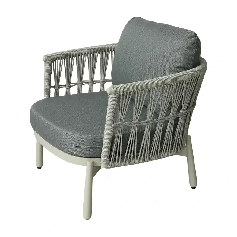 Salon de terrasse cordage VERONA - tressage