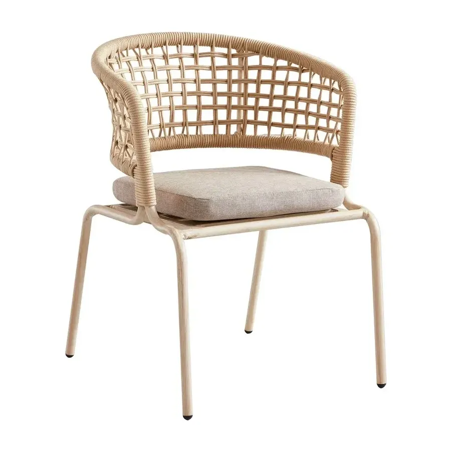 Chaise de terrasse SANTORIN - cordage outdoor