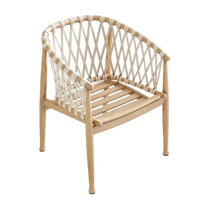 Chaise de terrasse RHODES - cordage outdoor