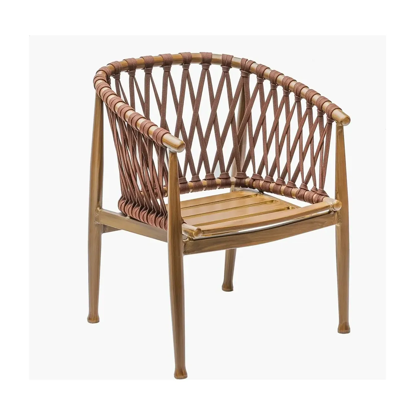 Chaise de terrasse RHODES - cordage outdoor