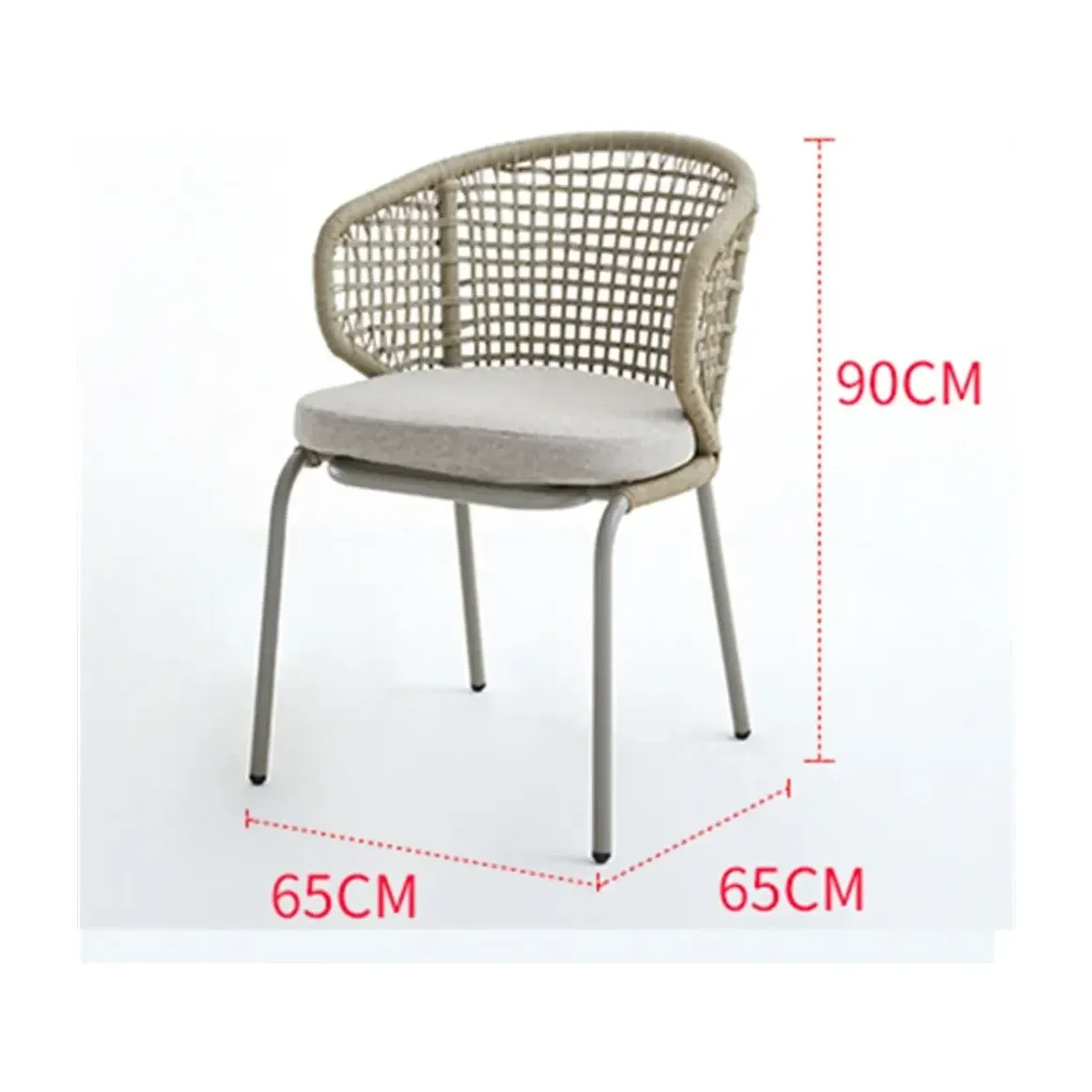 Chaise de terrasse ATLAS - cordage outdoor