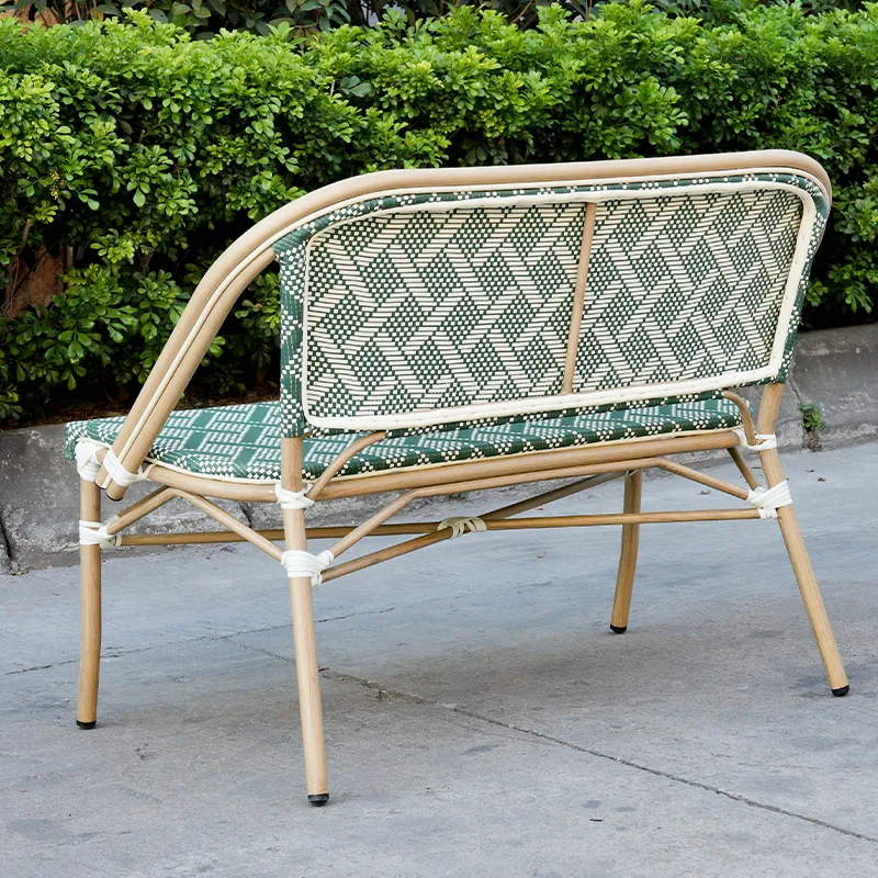 Bain de soleil textilène PALMA - maille textilène vert