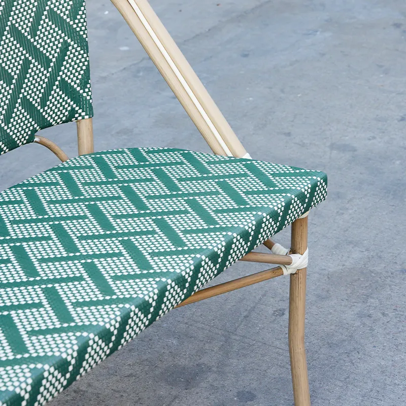 Bain de soleil textilène PALMA - maille textilène vert