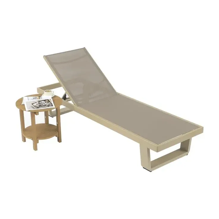 Bain de soleil textilène HYDRA - tressage beige