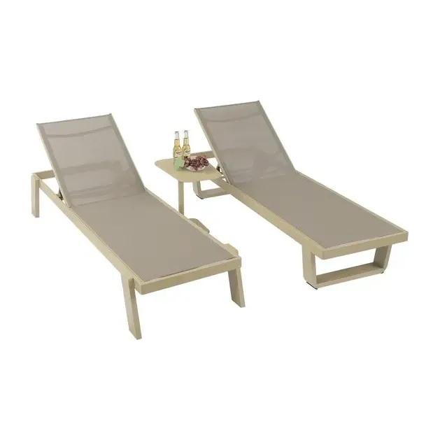 Bain de soleil textilène CORFOU - tressage