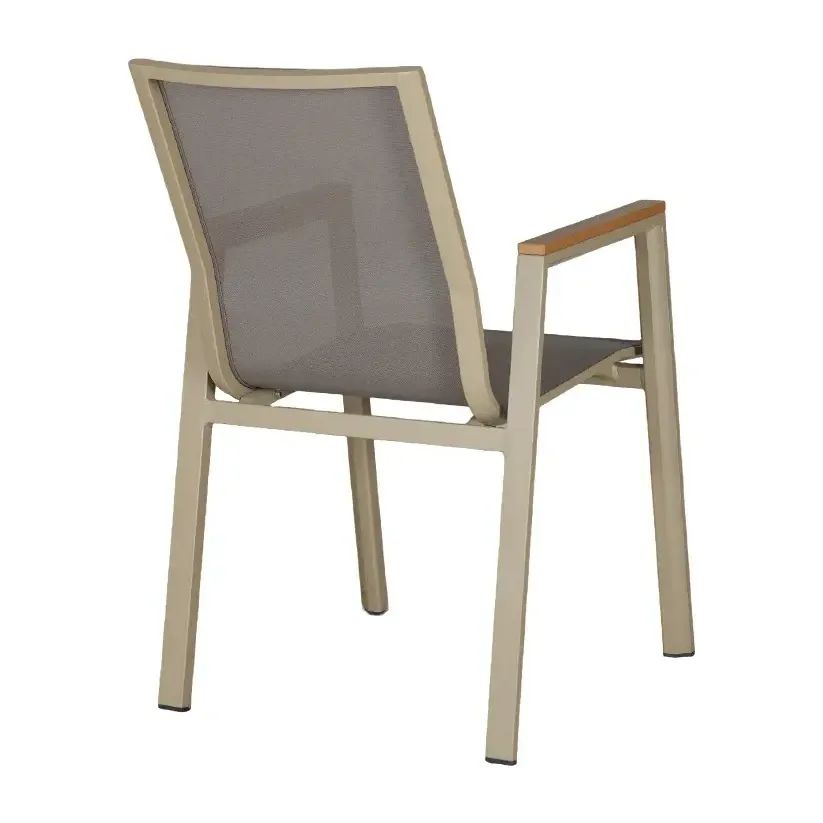 Fauteuil de terrasse ESTEREL - tressage beige