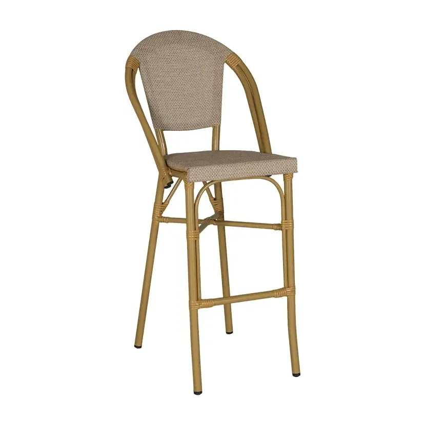 Chaise haute terrasse OPERA - style classique brun