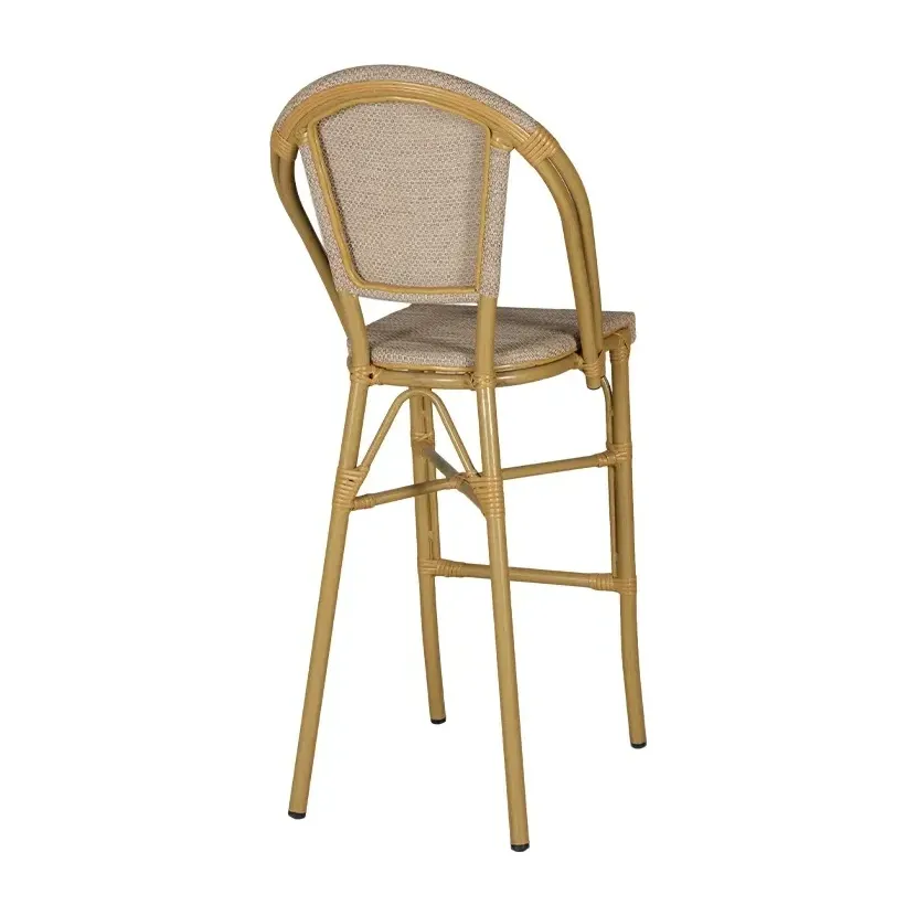 Chaise haute terrasse OPERA - style classique brun